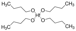 Hafnium(IV) n-butoxide Chemical Structure